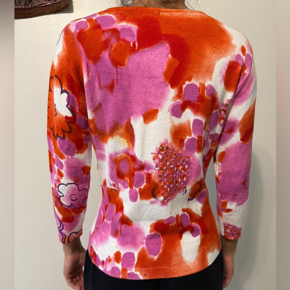 CABO EMBELLISHED TOP - Picture 4 of 5